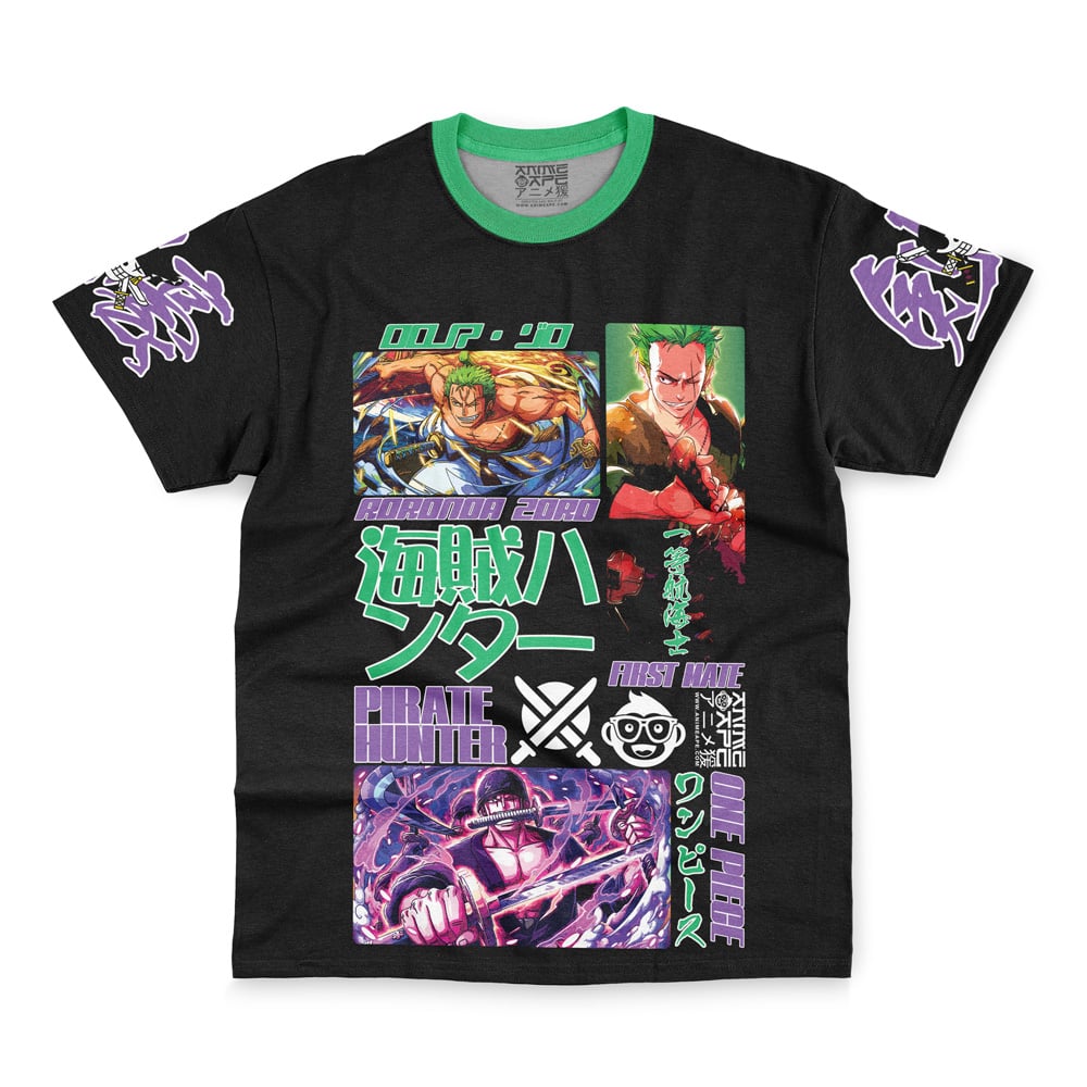 Roronoa Zoro V4 One Piece Streetwear T-Shirt