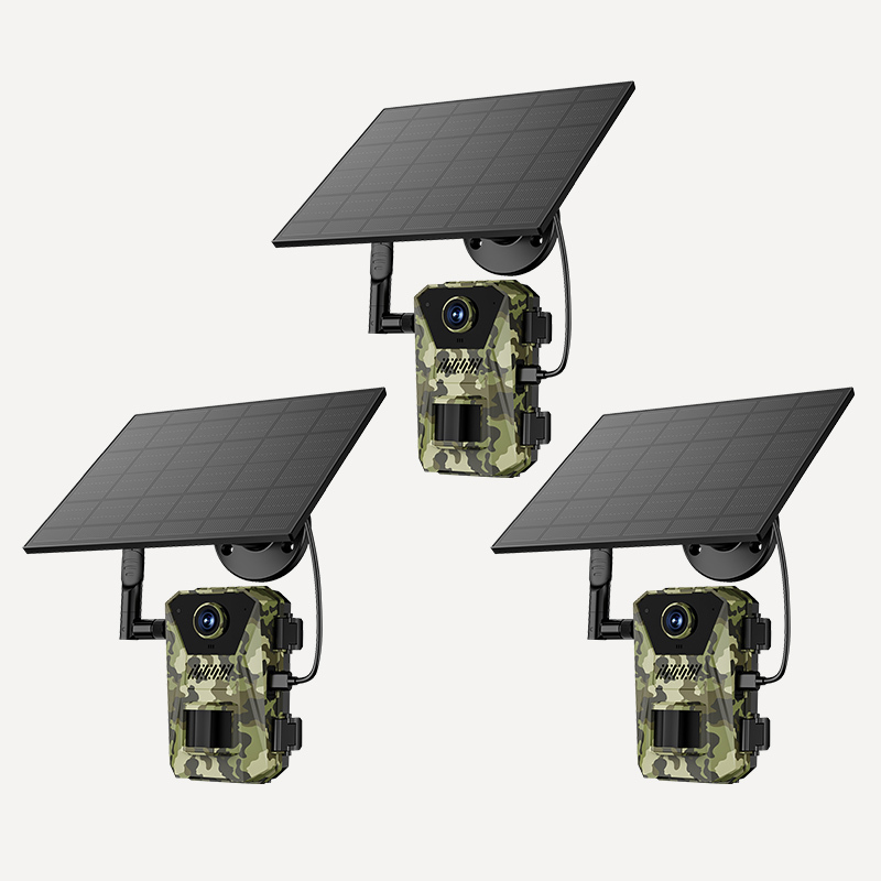 Naturepar F8 Caméra de Sentier – Caméra de surveillance animalière 14MP avec vision nocturne et détection de mouvement