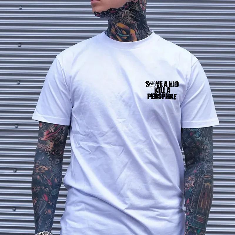 SAVE A  KILL A PEDOPHILE 2 Side Shirt, Hoodies, Crewnecks – Gifts Suitable for Anyone