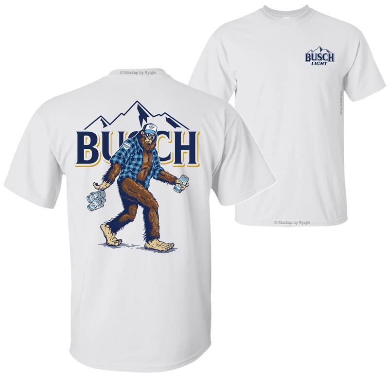 Bigfoot Bush Light T-Shirt Hoodie