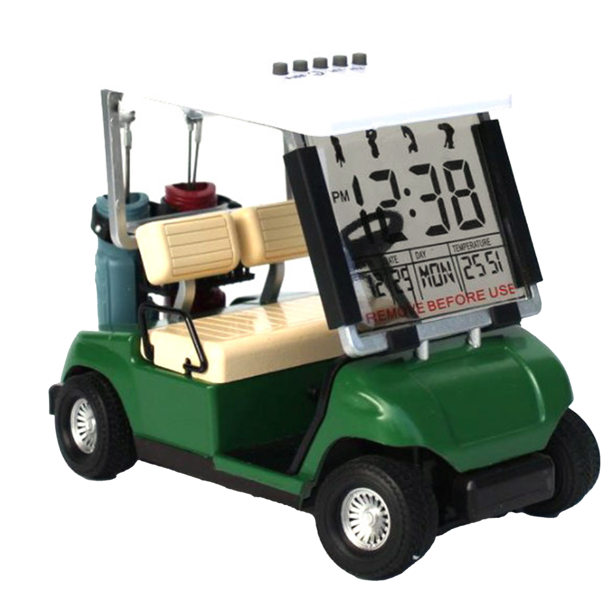 Golf-Themed Digital Alarm Clock