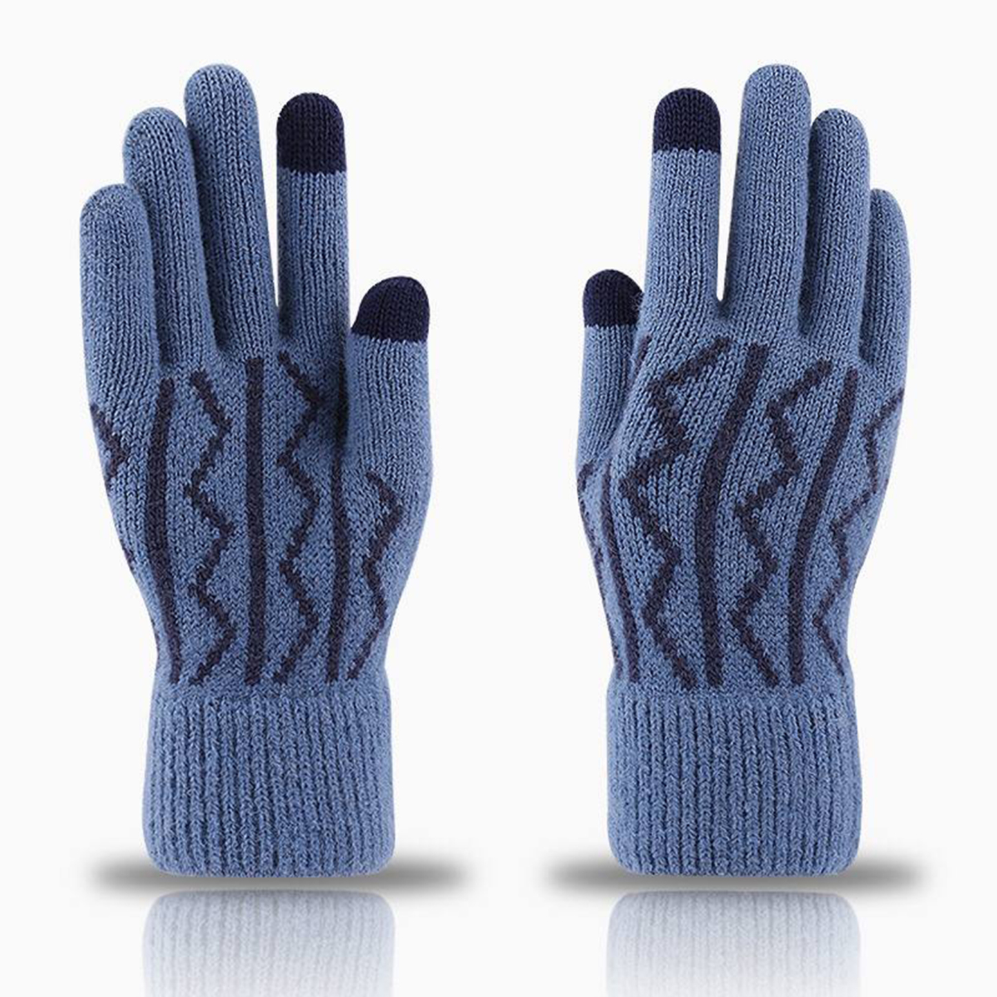 Knitted Touchscreen Gloves (8.7"" x 4.3"")  