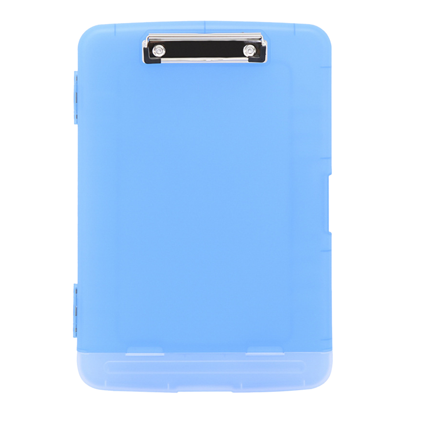 Introducing our new ABS plastic clipboard with storage, perfect for school and office use. 14.3 " x 10 "