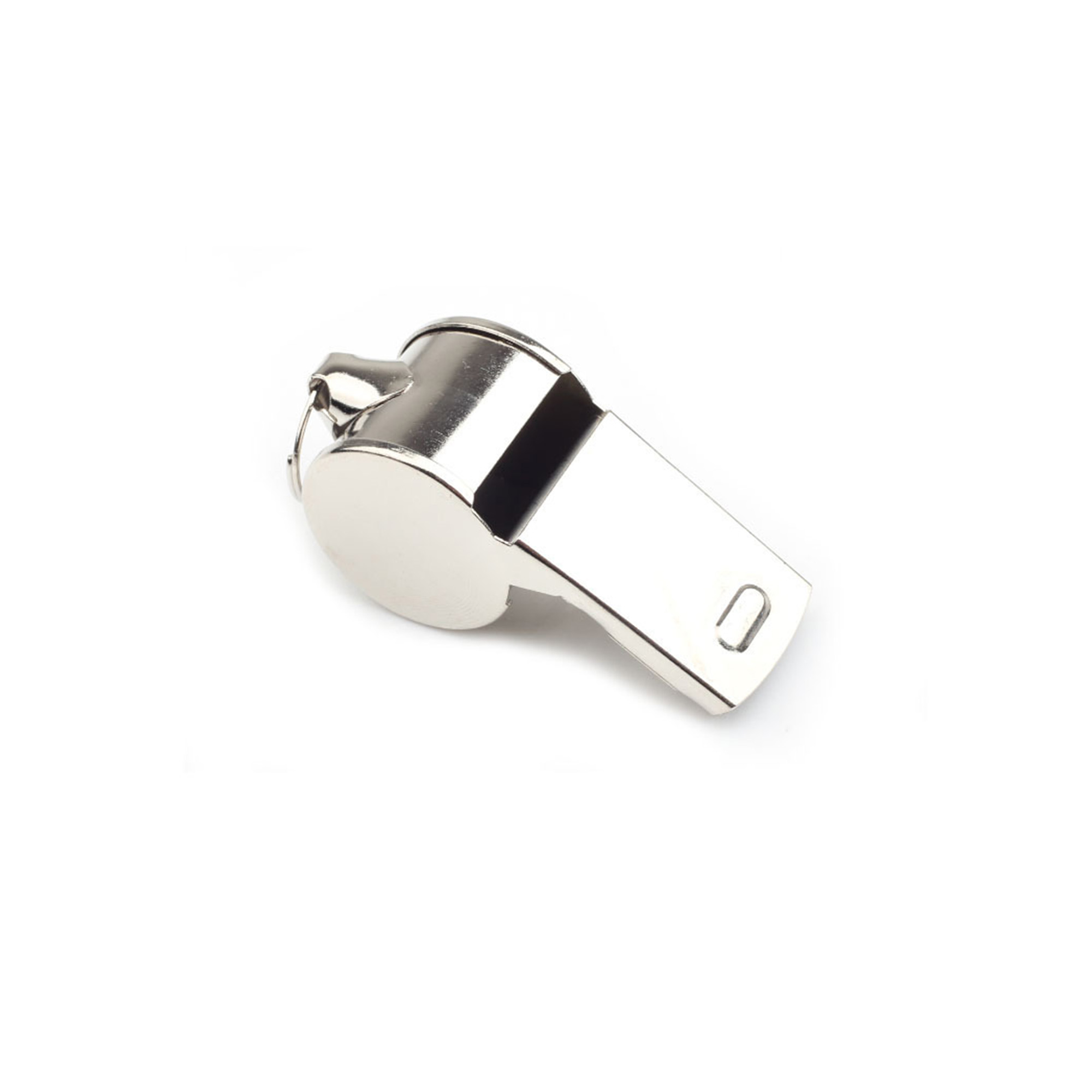 Stainless Steel Athletic Whistle                    1.6"x0.8"x0.8"