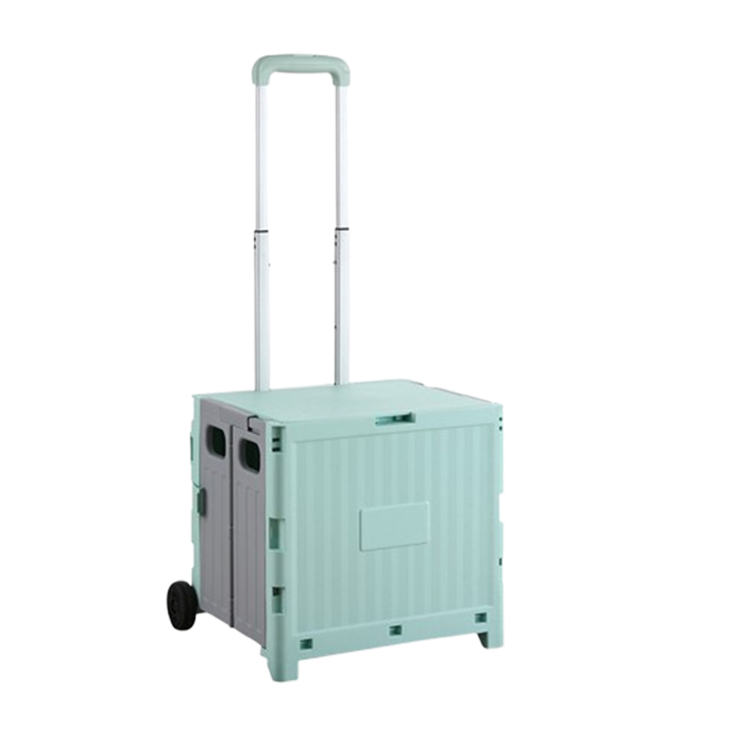 Fold-Up Shopping Cart 13.77" x 13.38" x 16.14"  