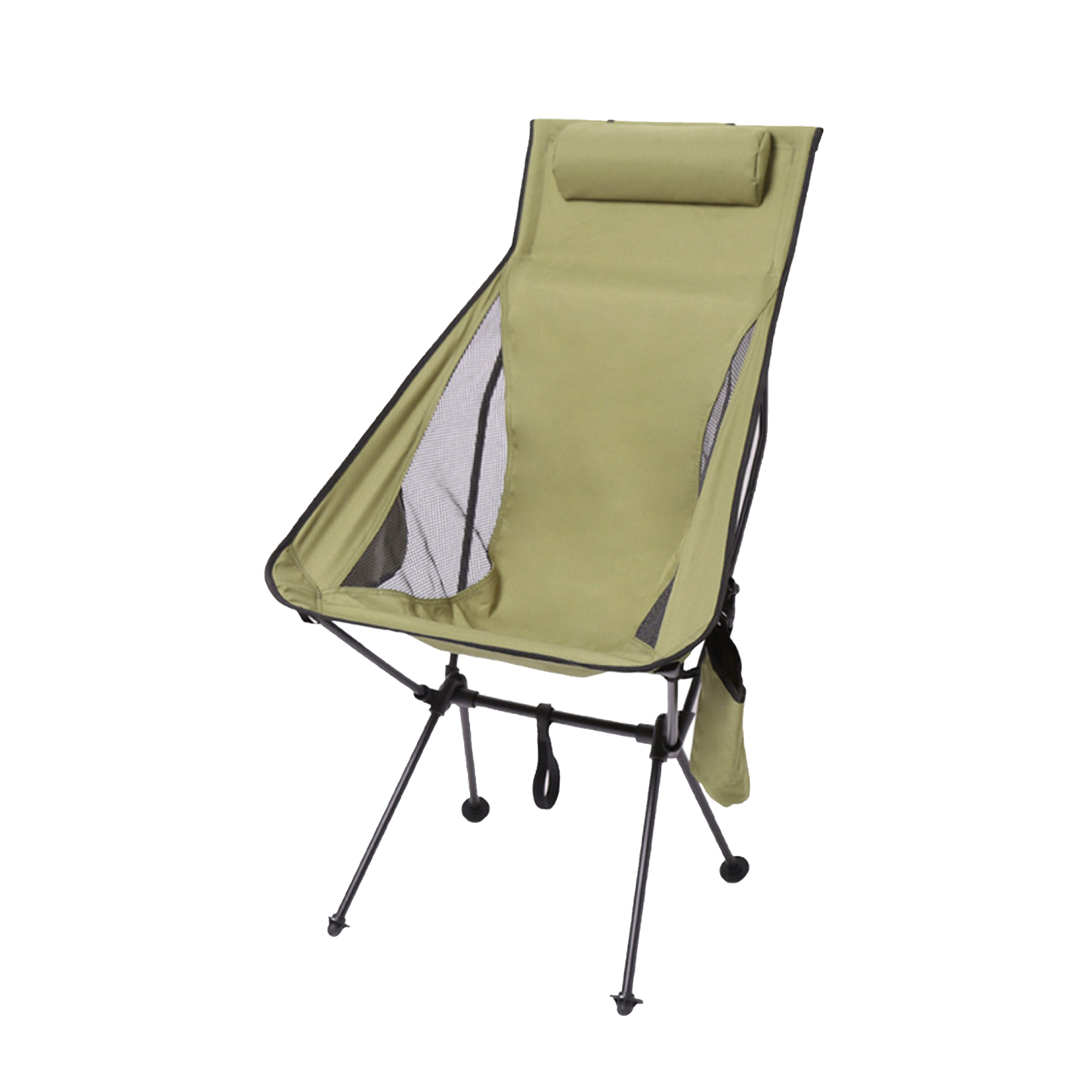 Foldable Outdoor high back chair 17 " x 17 " x 41 "