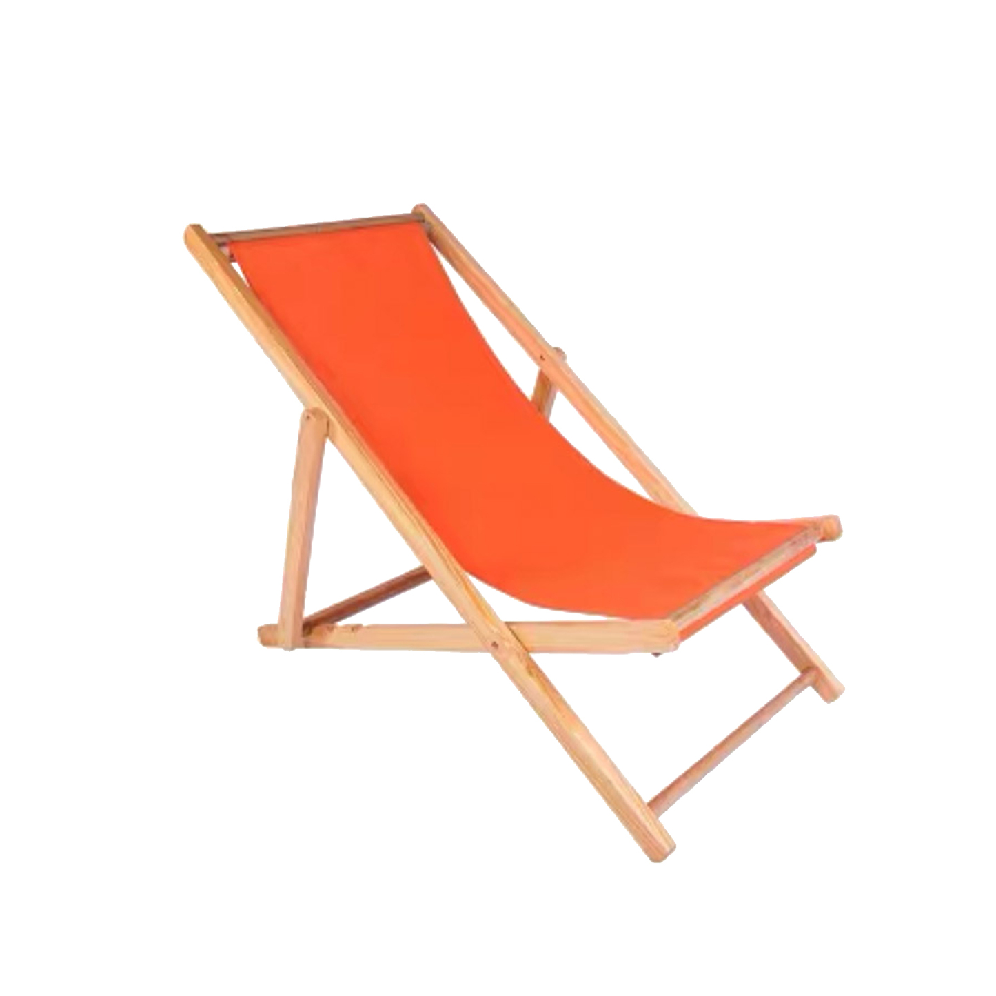 Foldable recliners made of wood for the beach 50.4 " x 22.8 "