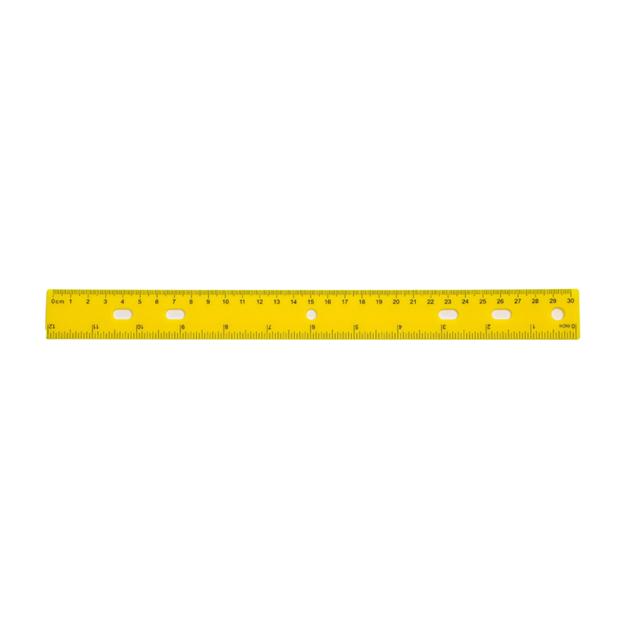 Transparent Plastic Rulers in Color  