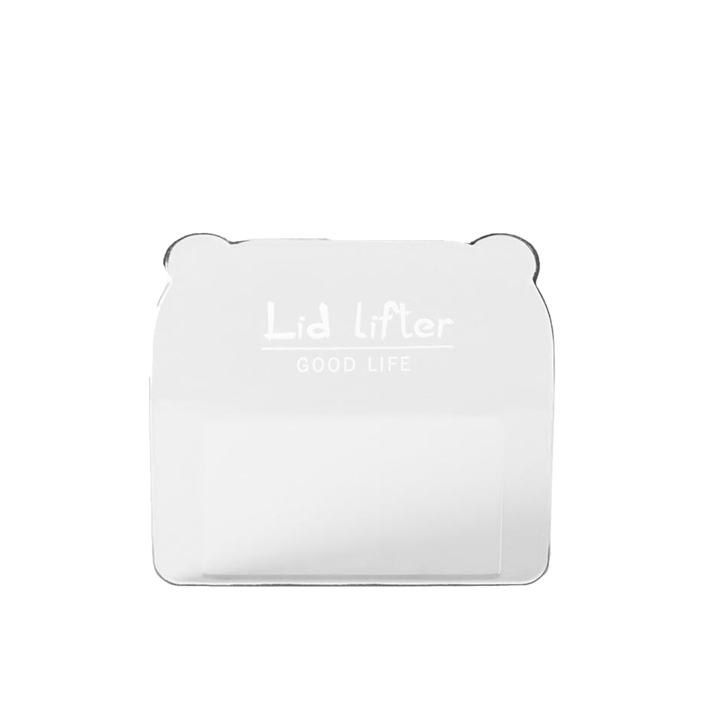 Toilet seat lifter with lid handle cover 2.36 " x 2.76 "