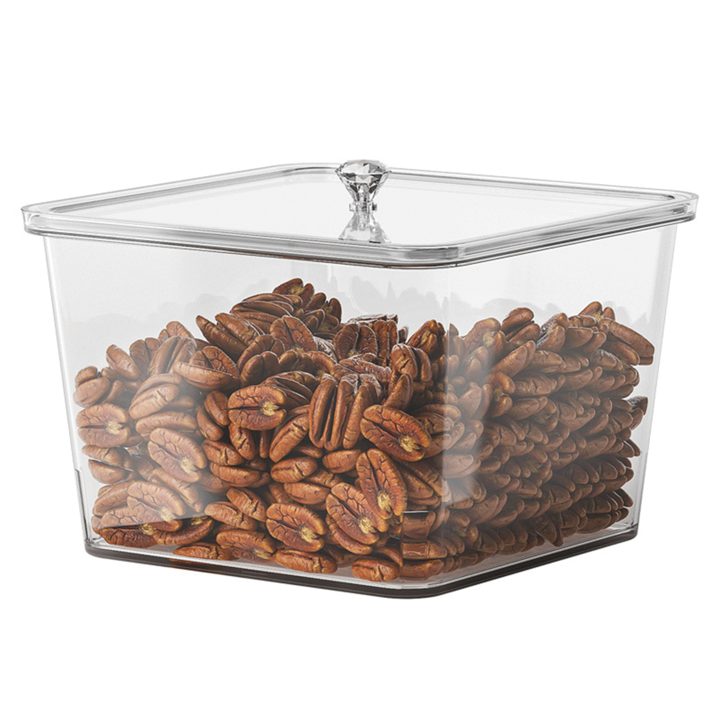 Transparent Rectangular Food Storage