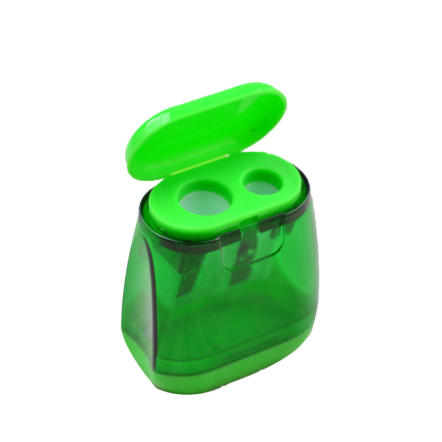 Pencil Sharpener with Two Holes 1.57 " x 0.98 " x 2 "