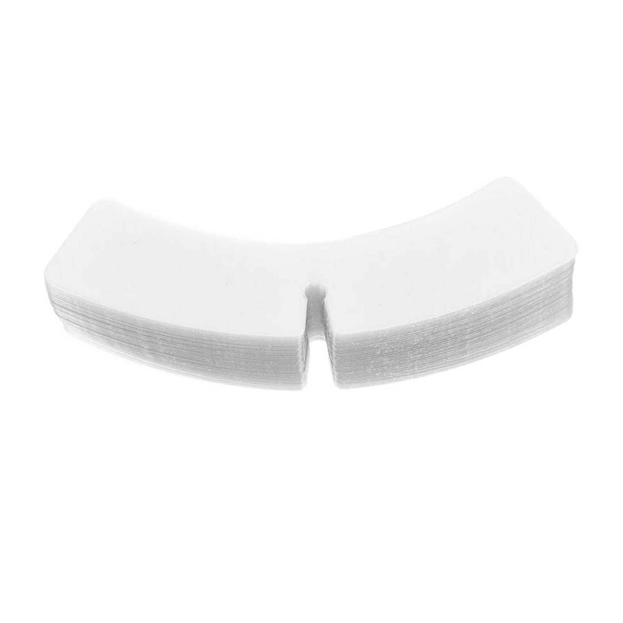 White Shirt Collar - Size 4.5 by 1 inches