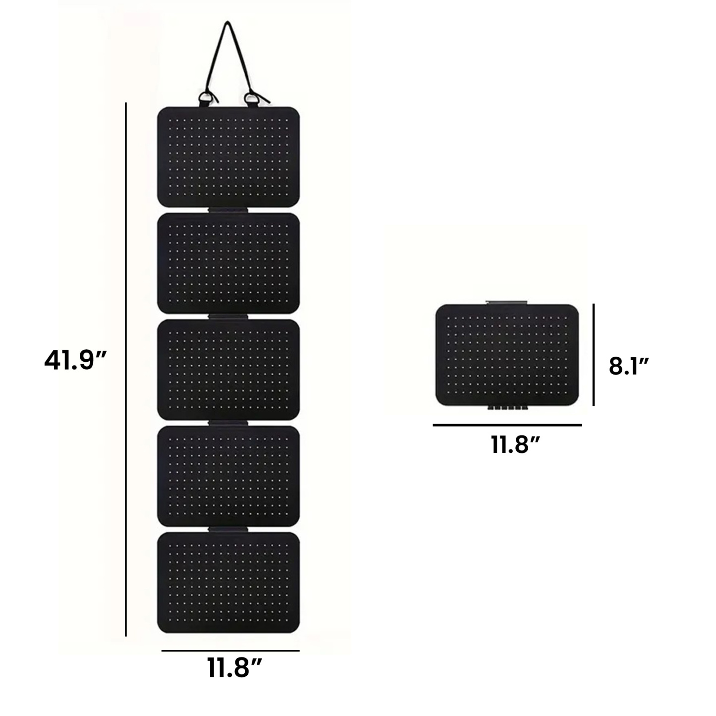 Jewelry storage board 41.9"x11.8"