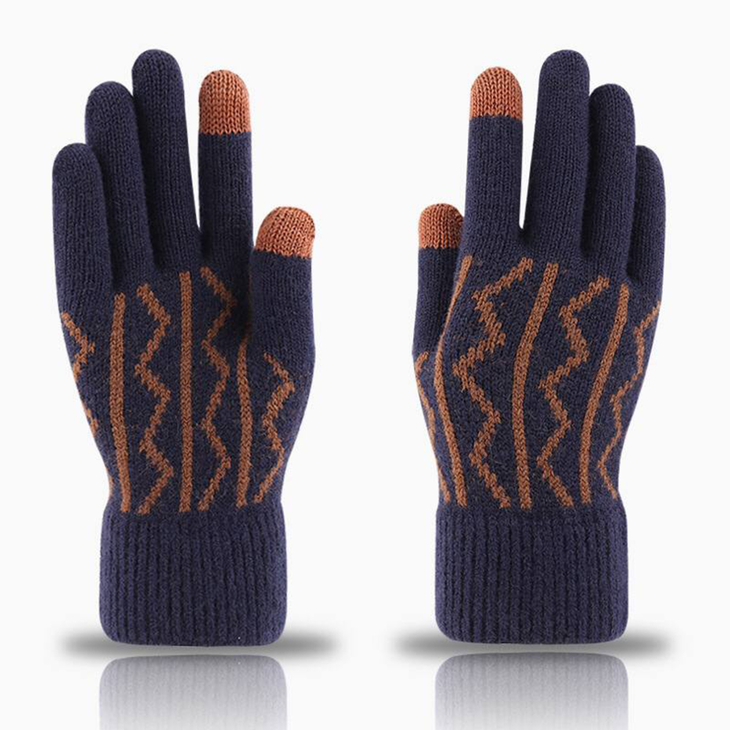 Knitted Touchscreen Gloves (8.7"" x 4.3"")  