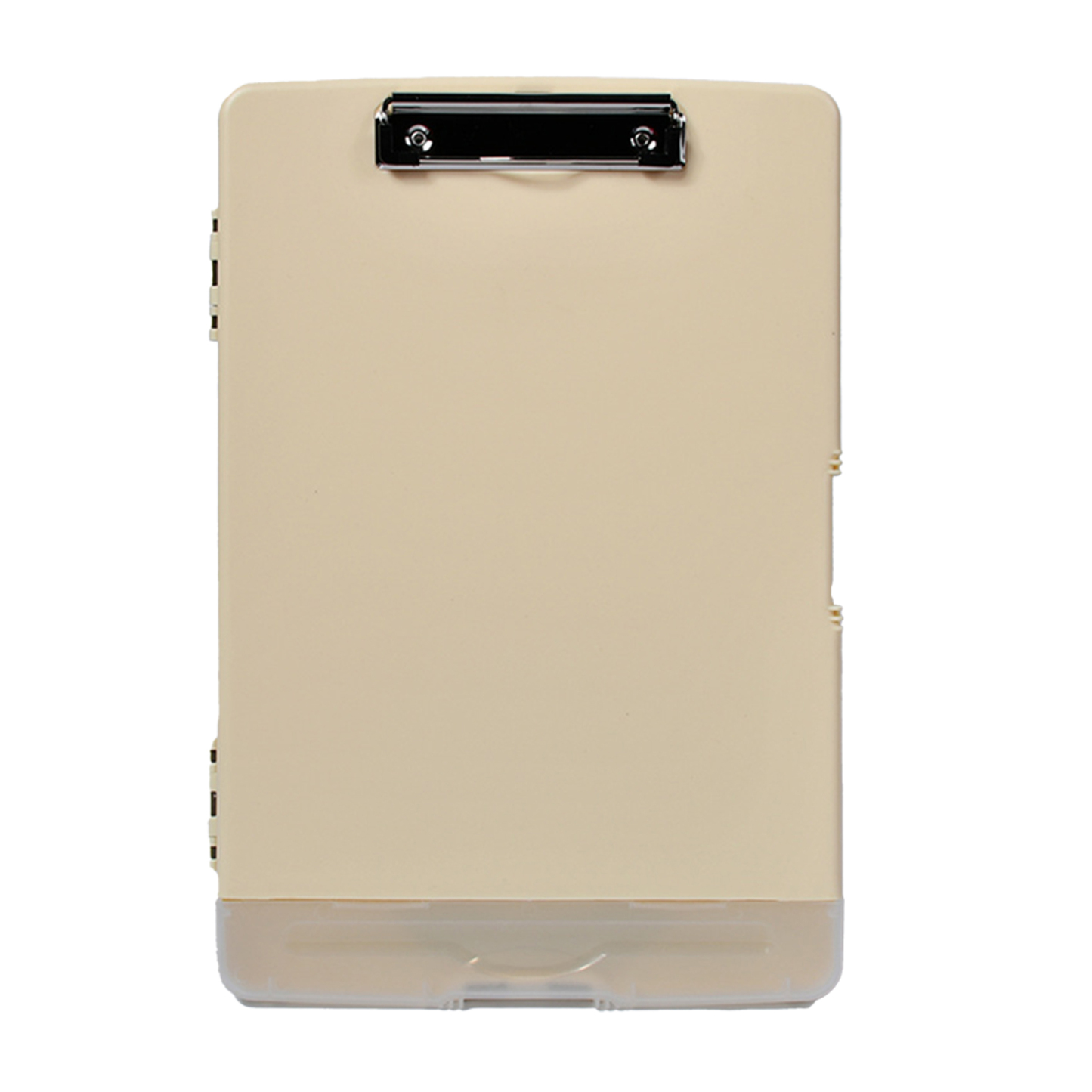 Introducing our new ABS plastic clipboard with storage, perfect for school and office use. 14.3 " x 10 "