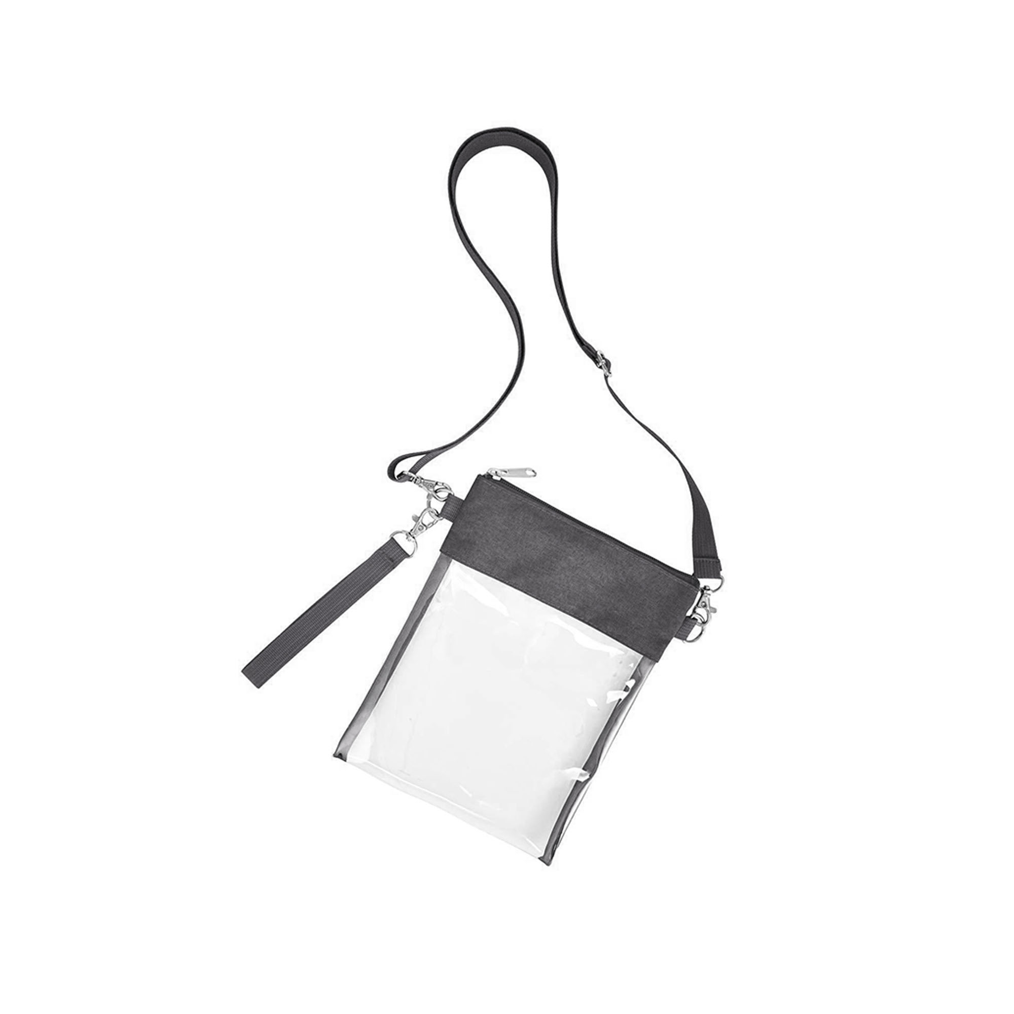Transparent Crossbody Purse 7.6" x 9.8"