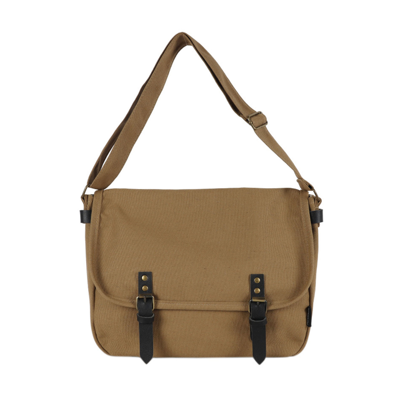 Big Unisex Canvas Duty Messenger Crossbody Bag 14.2" x 11" x 4.7"