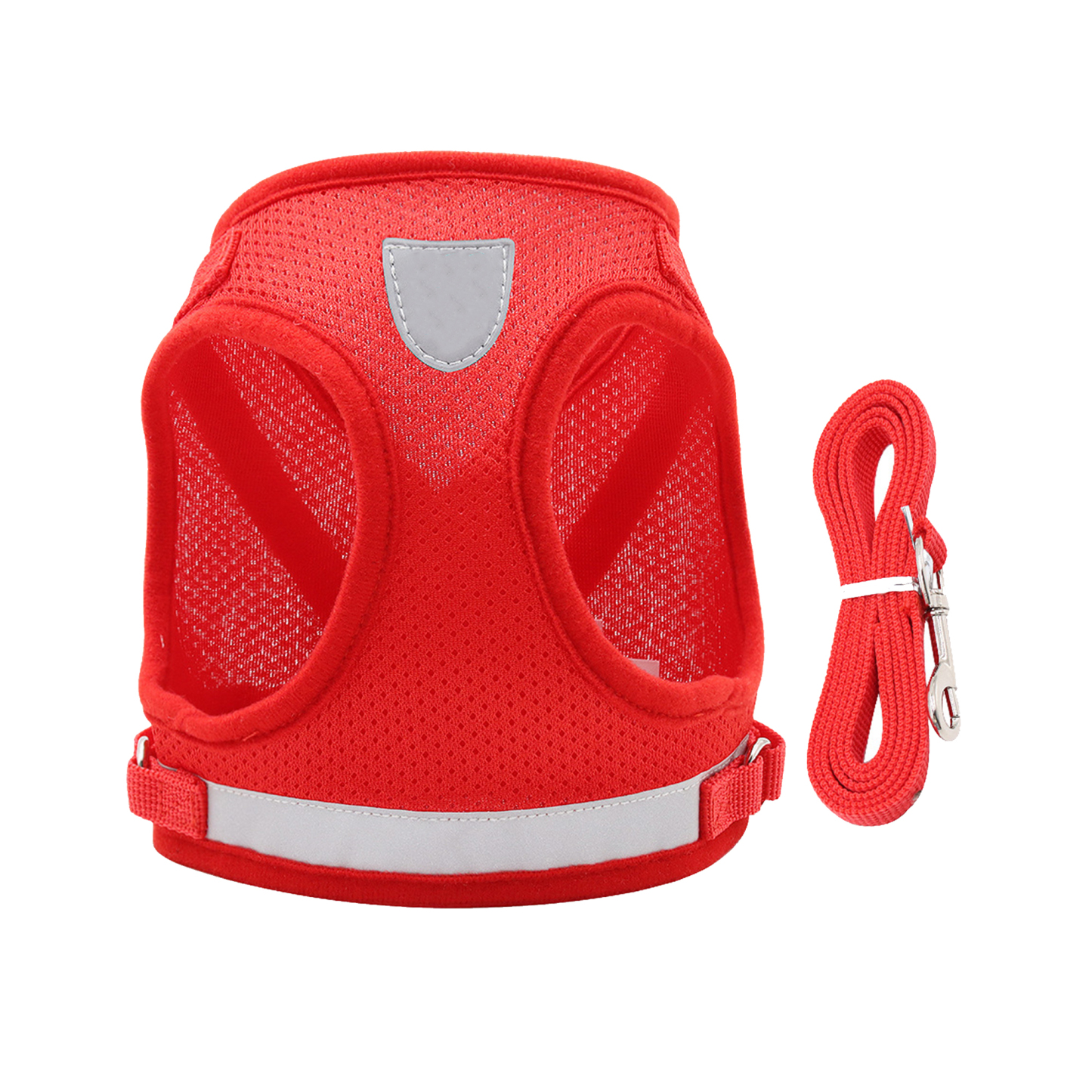 Breathable Vest-style Soft Mesh Dog Harness 