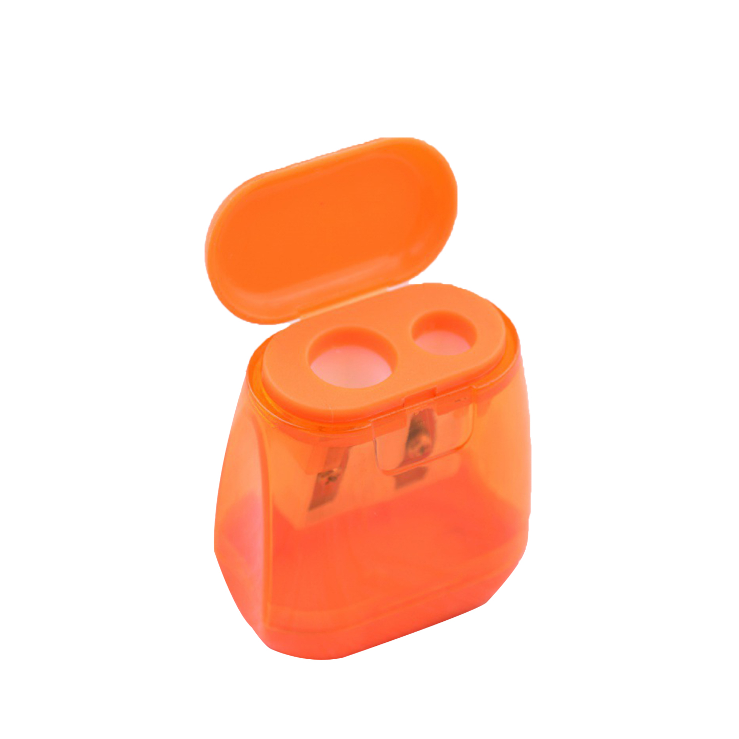 Pencil Sharpener with Two Holes 1.57 " x 0.98 " x 2 "