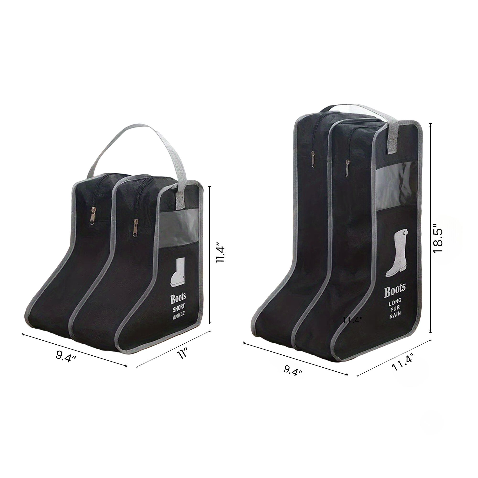 Korean boot travel bag