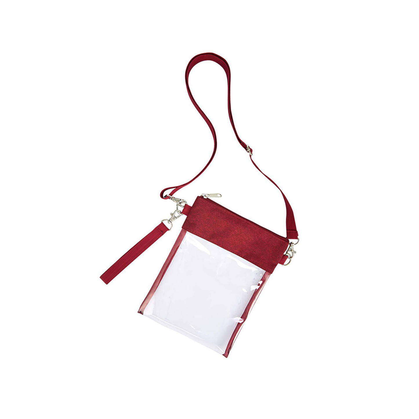 Transparent Crossbody Purse 7.6" x 9.8"