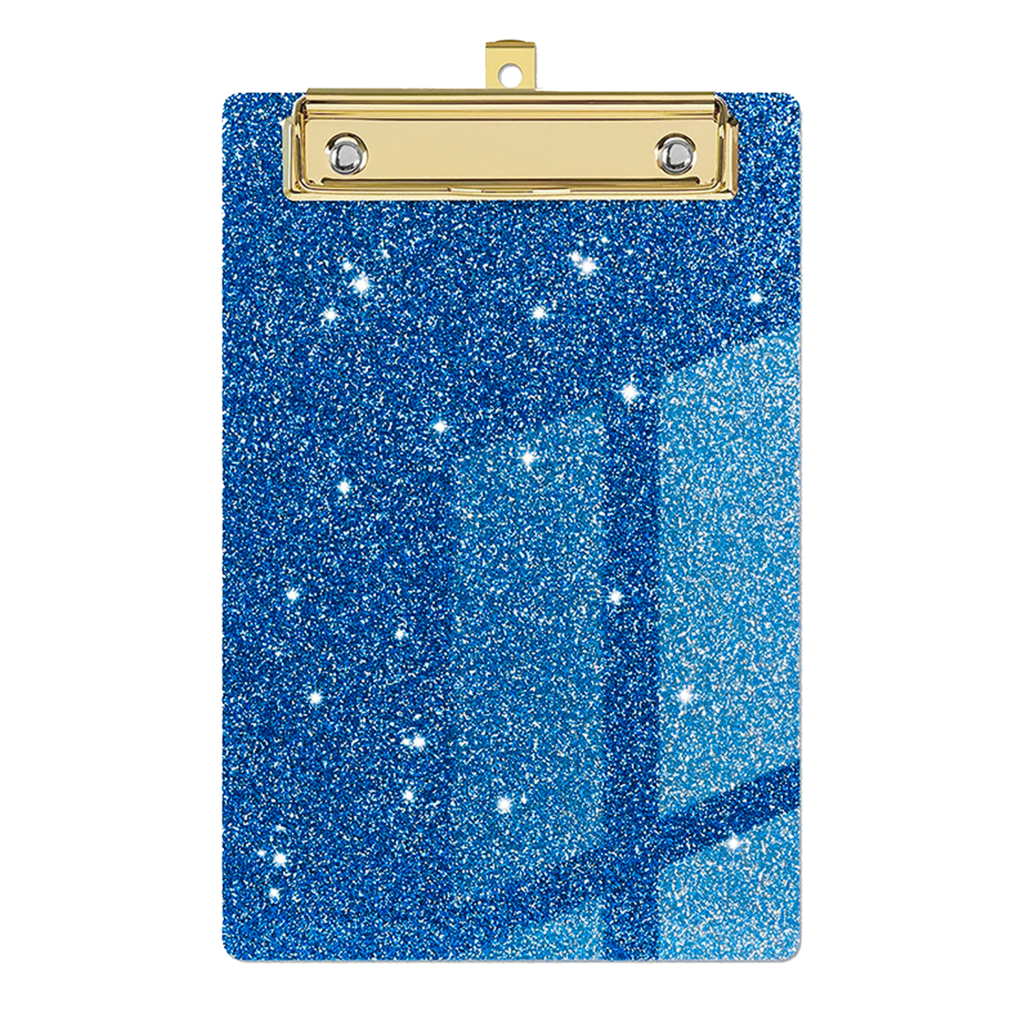 Office File Clipboard made of Glitter Acrylic 4 " x 6 "