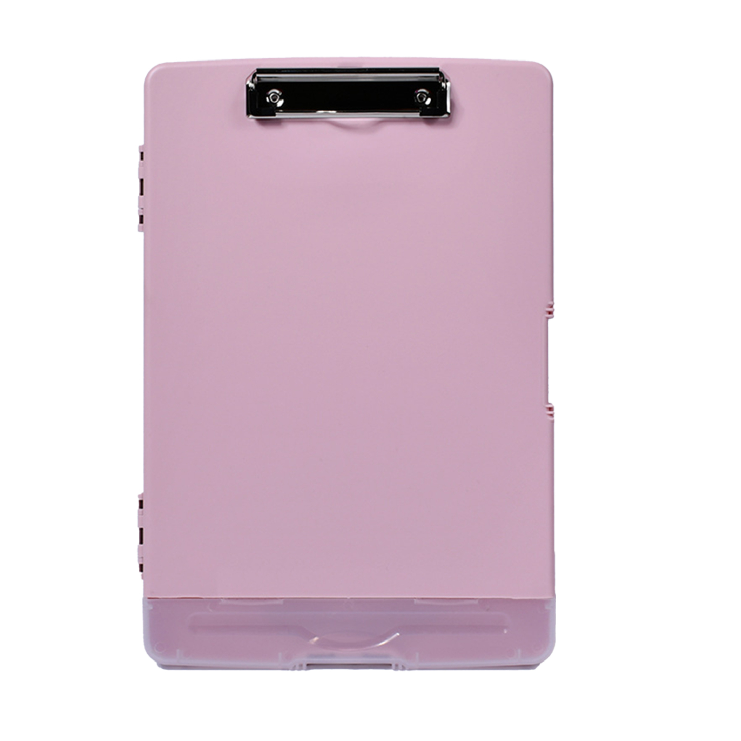 Introducing our new ABS plastic clipboard with storage, perfect for school and office use. 14.3 " x 10 "