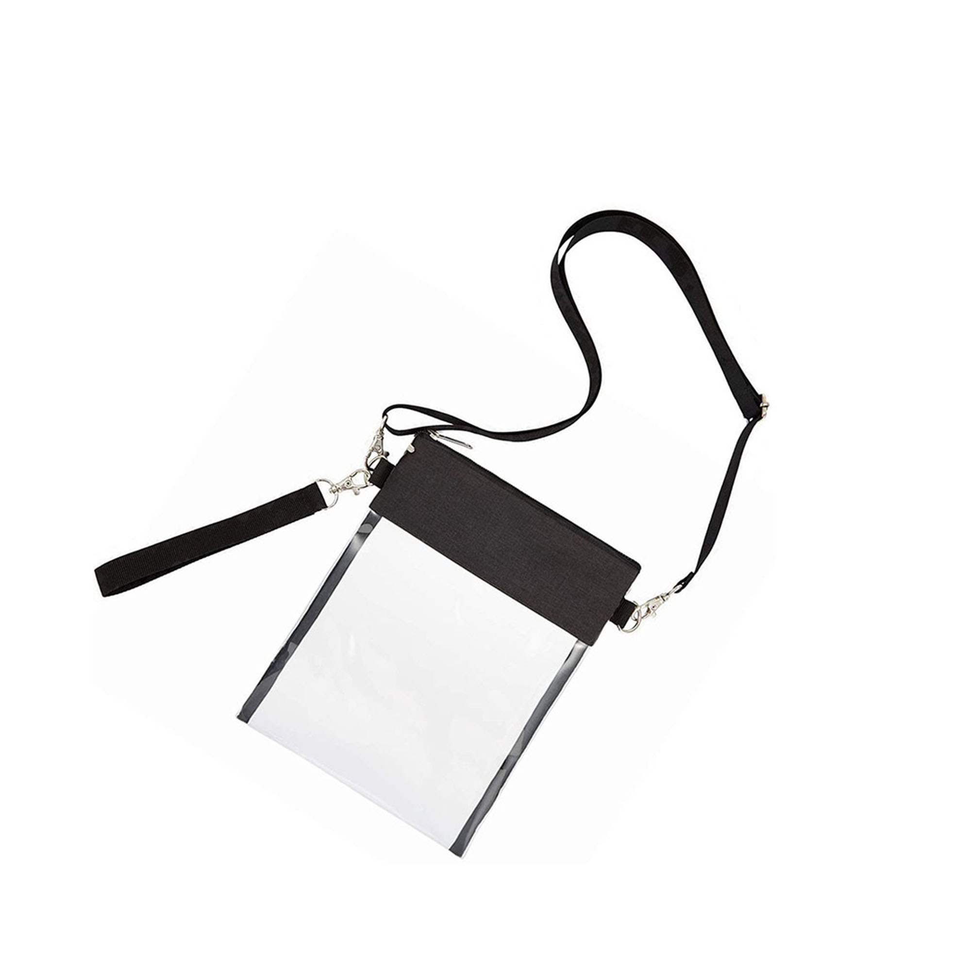 Transparent Crossbody Purse 7.6" x 9.8"