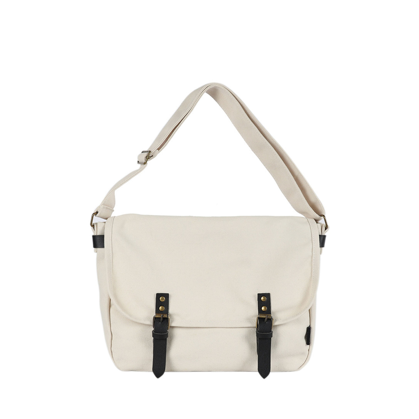 Big Unisex Canvas Duty Messenger Crossbody Bag 14.2" x 11" x 4.7"