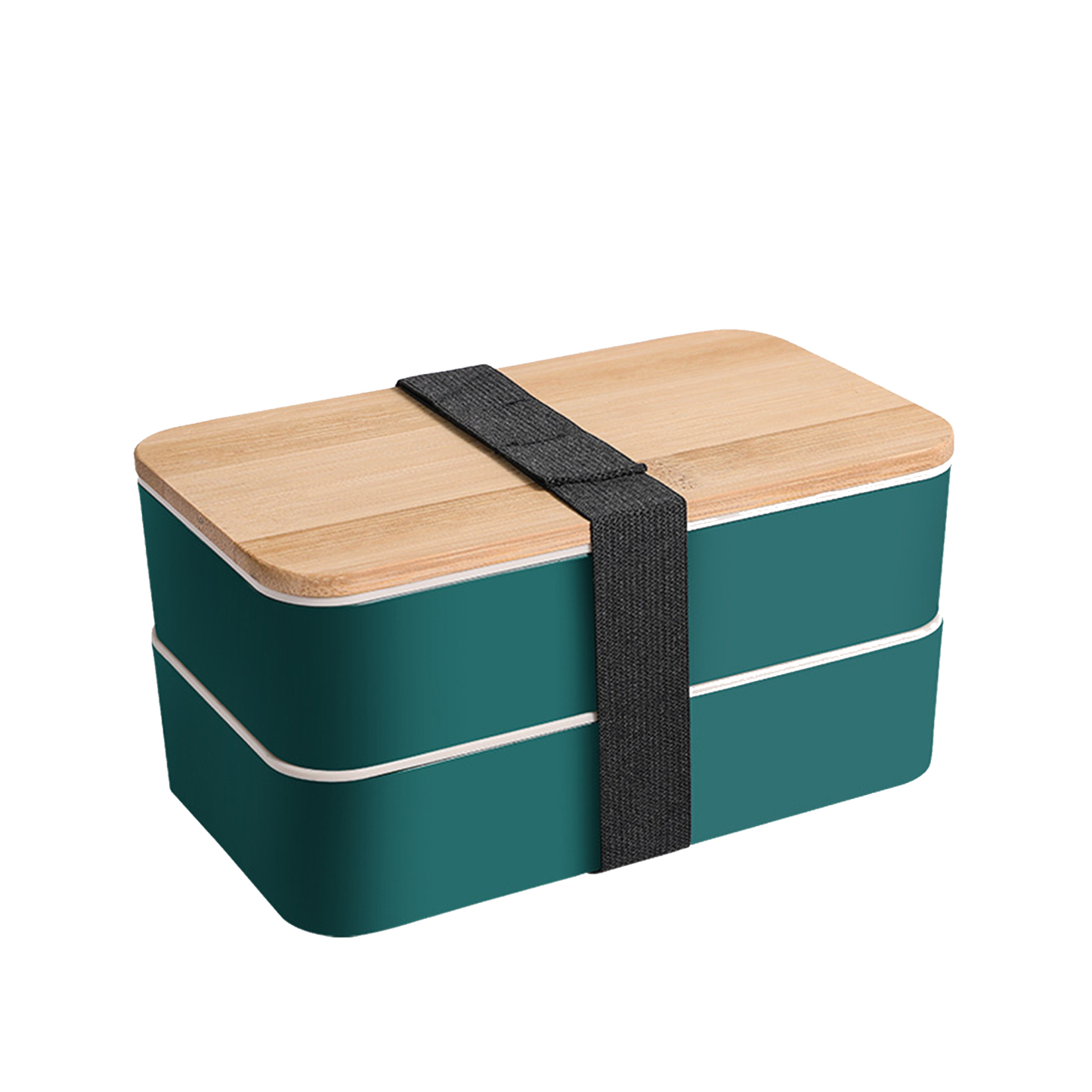 Bento Lunch Box with Stackable Design 7.2 " x 4.1 " x 3.7 "