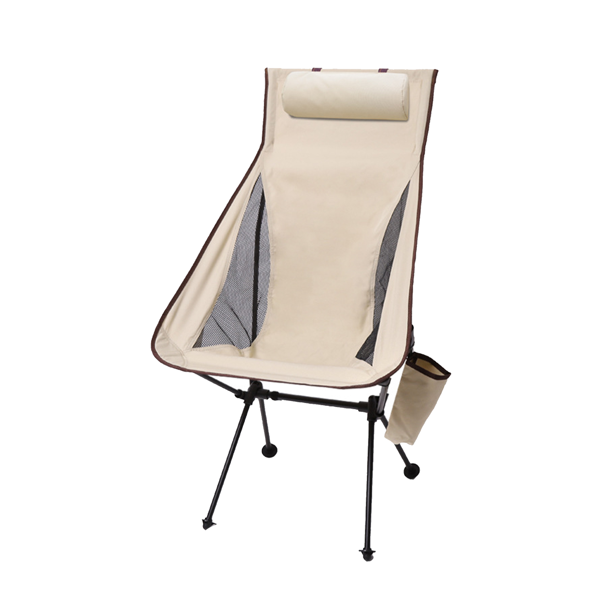 Foldable Outdoor high back chair 17 " x 17 " x 41 "