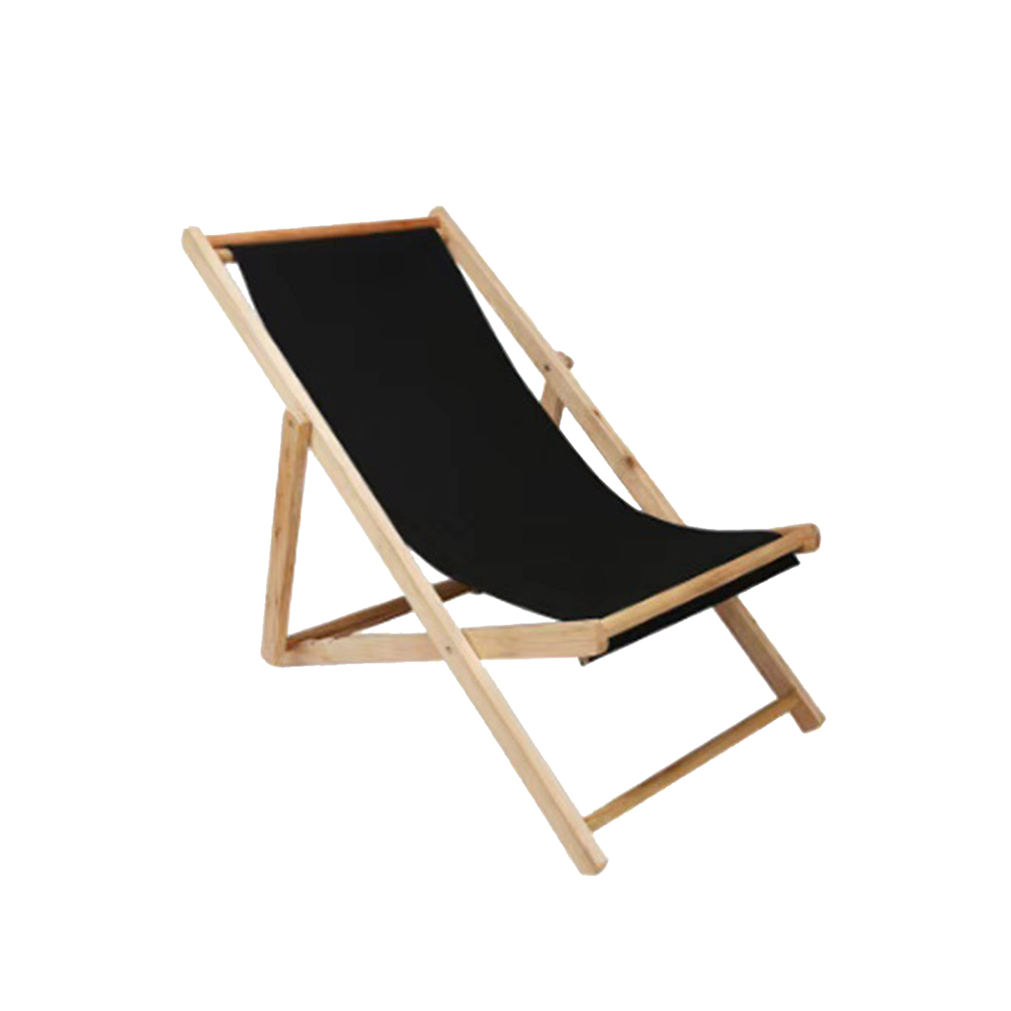 Foldable recliners made of wood for the beach 50.4 " x 22.8 "