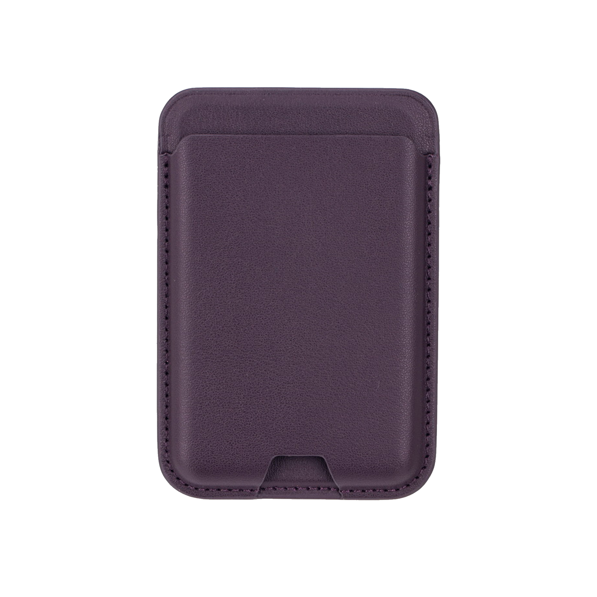 Magnetic Cell Phone Wallet with Pu Material 3.8 " x 2.6 "