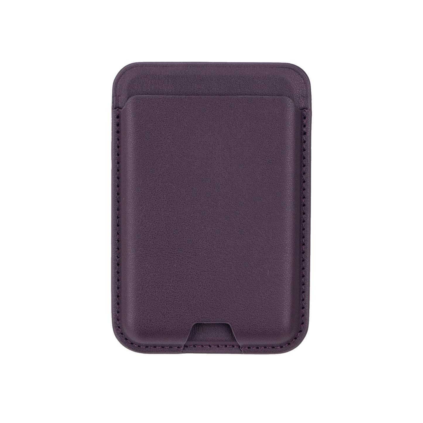 Magnetic Cell Phone Wallet with Pu Material 3.8 " x 2.6 "