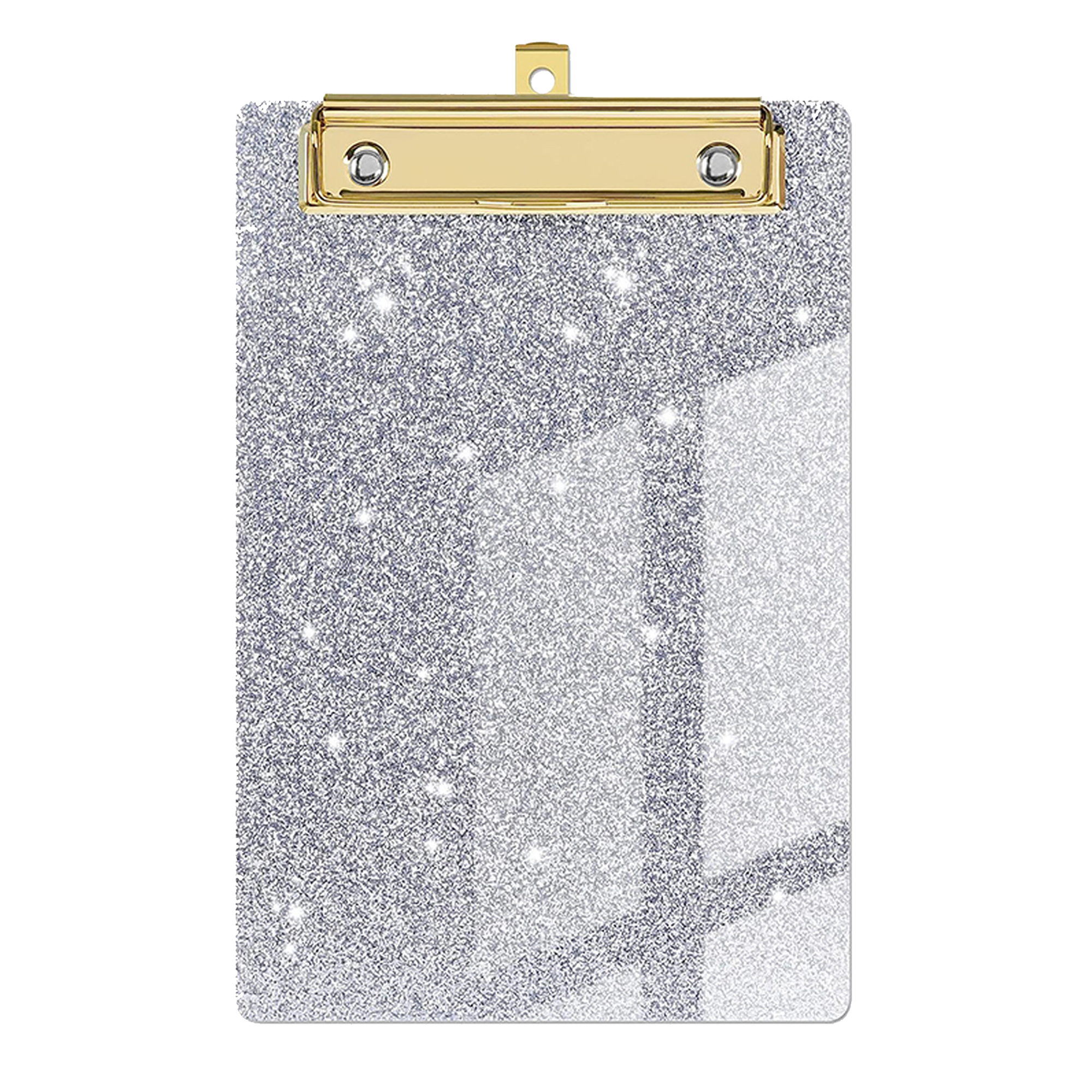 Office File Clipboard made of Glitter Acrylic 4 " x 6 "