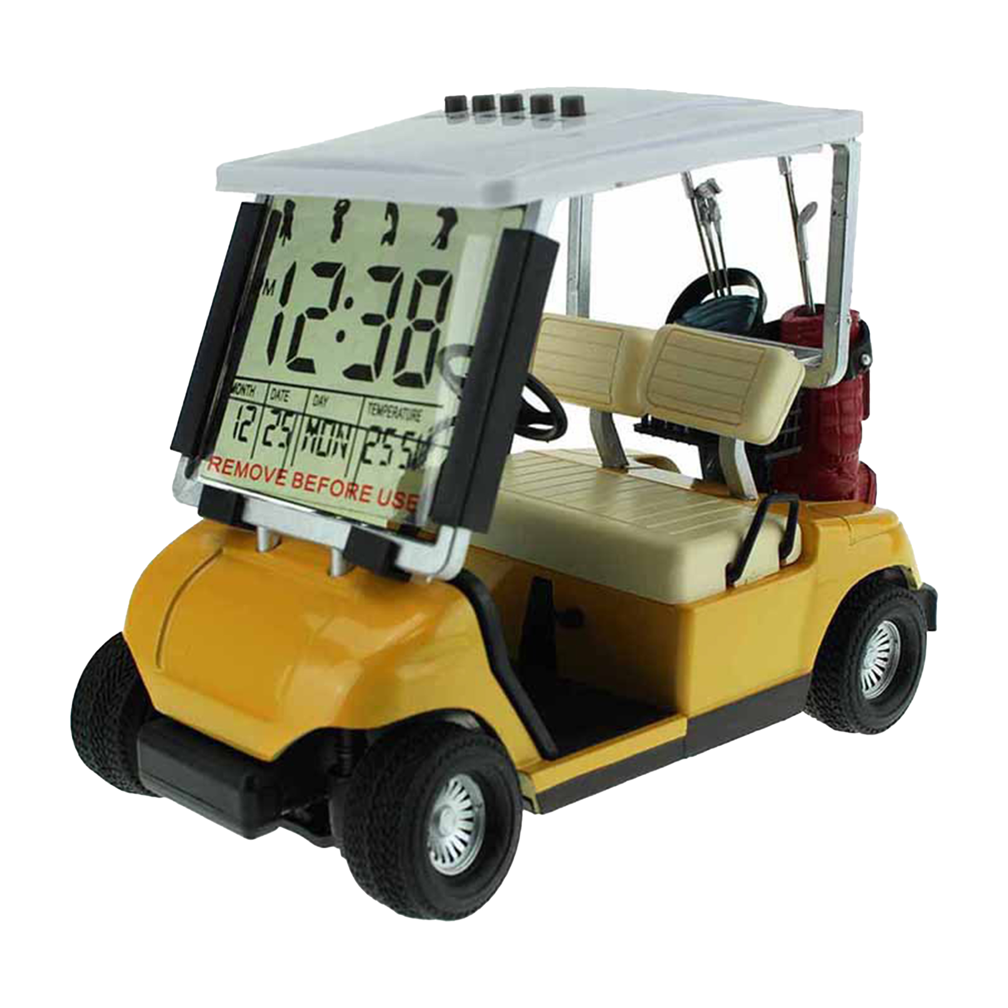 Golf-Themed Digital Alarm Clock