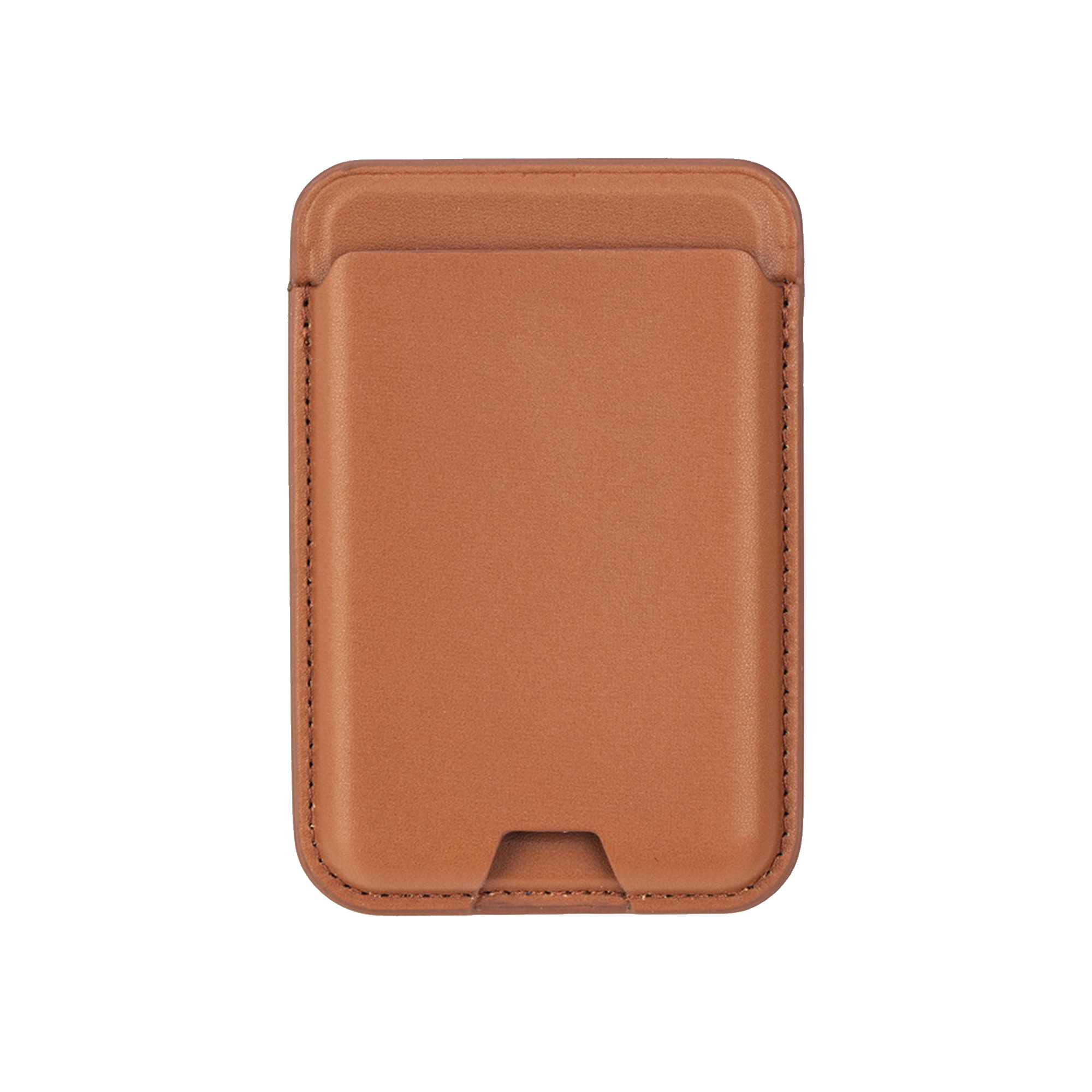 Magnetic Cell Phone Wallet with Pu Material 3.8 " x 2.6 "