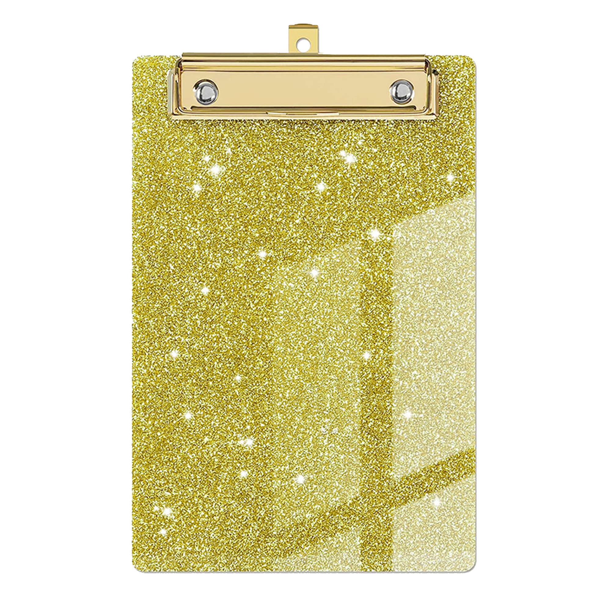 Office File Clipboard made of Glitter Acrylic 4 " x 6 "