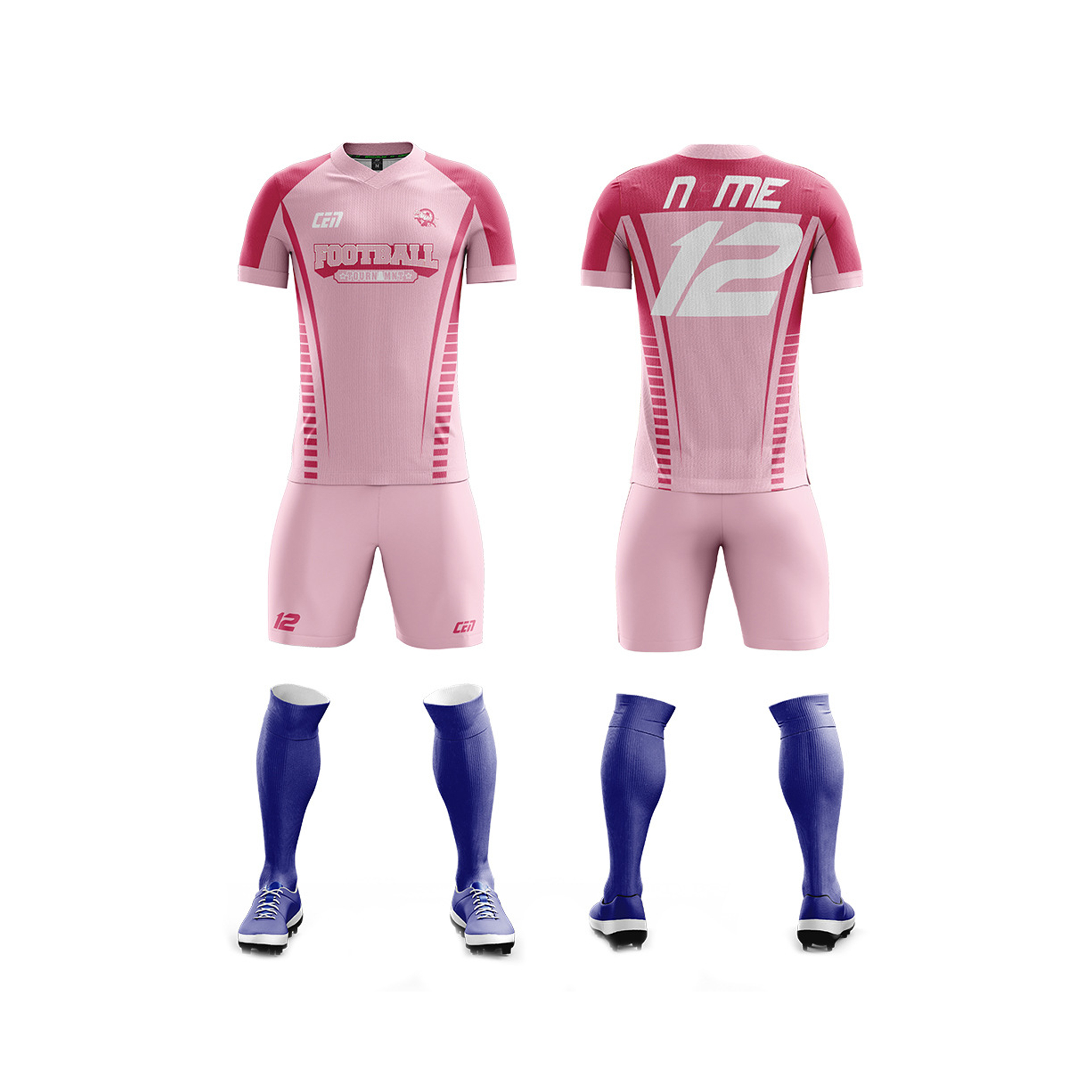 Super Men's Soccer Jersey Match Set
