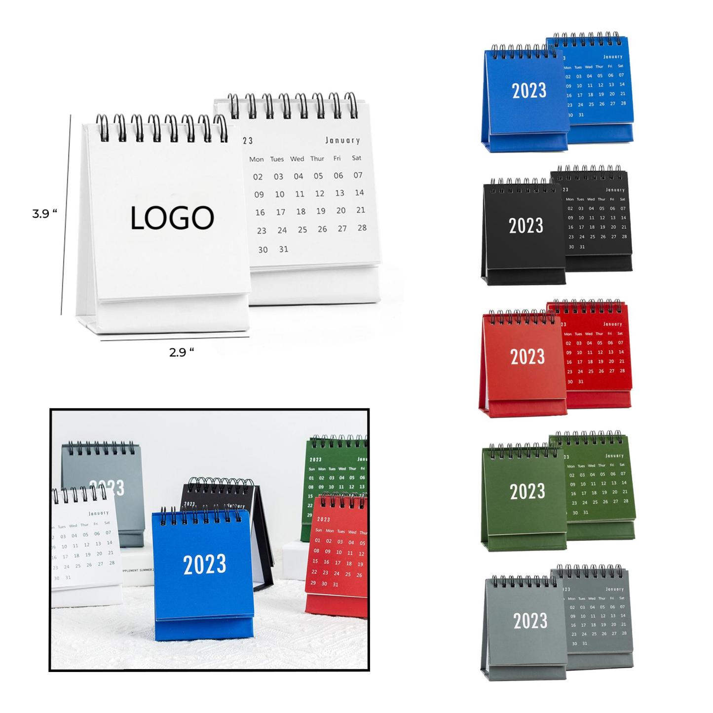 Compact Desk Calendar 3.9 " x 2.9 "