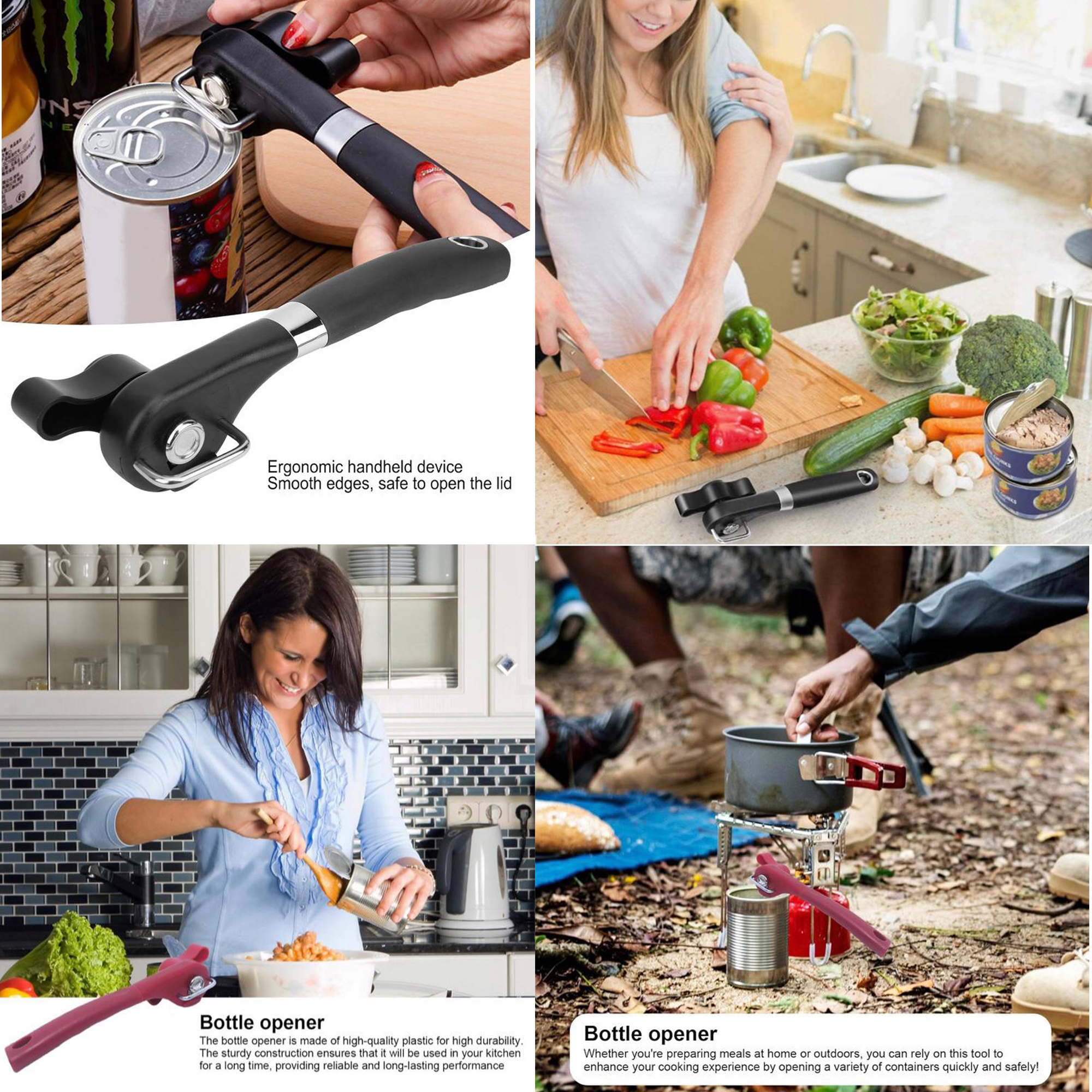 Manual Kitchen Bottle and Can Opener 