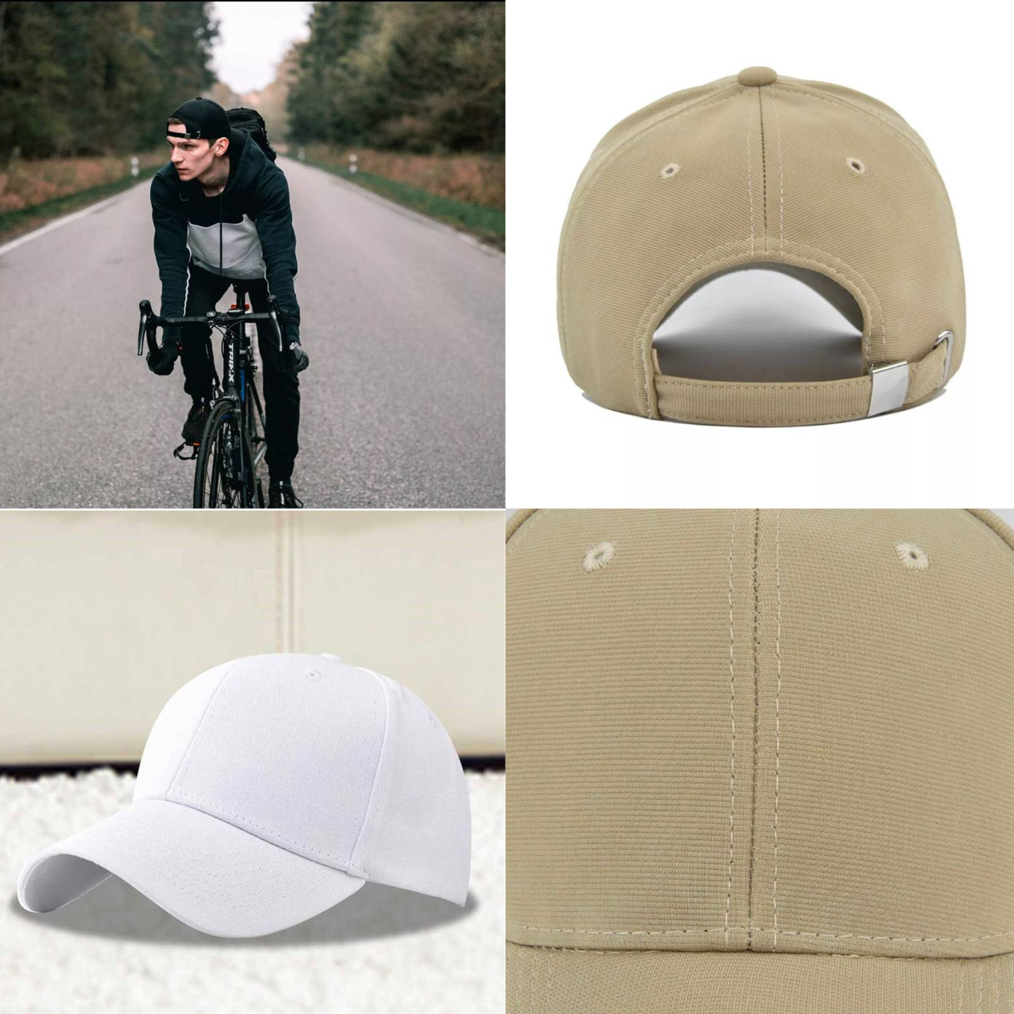 Solid Color Golf Men's Baseball Cap