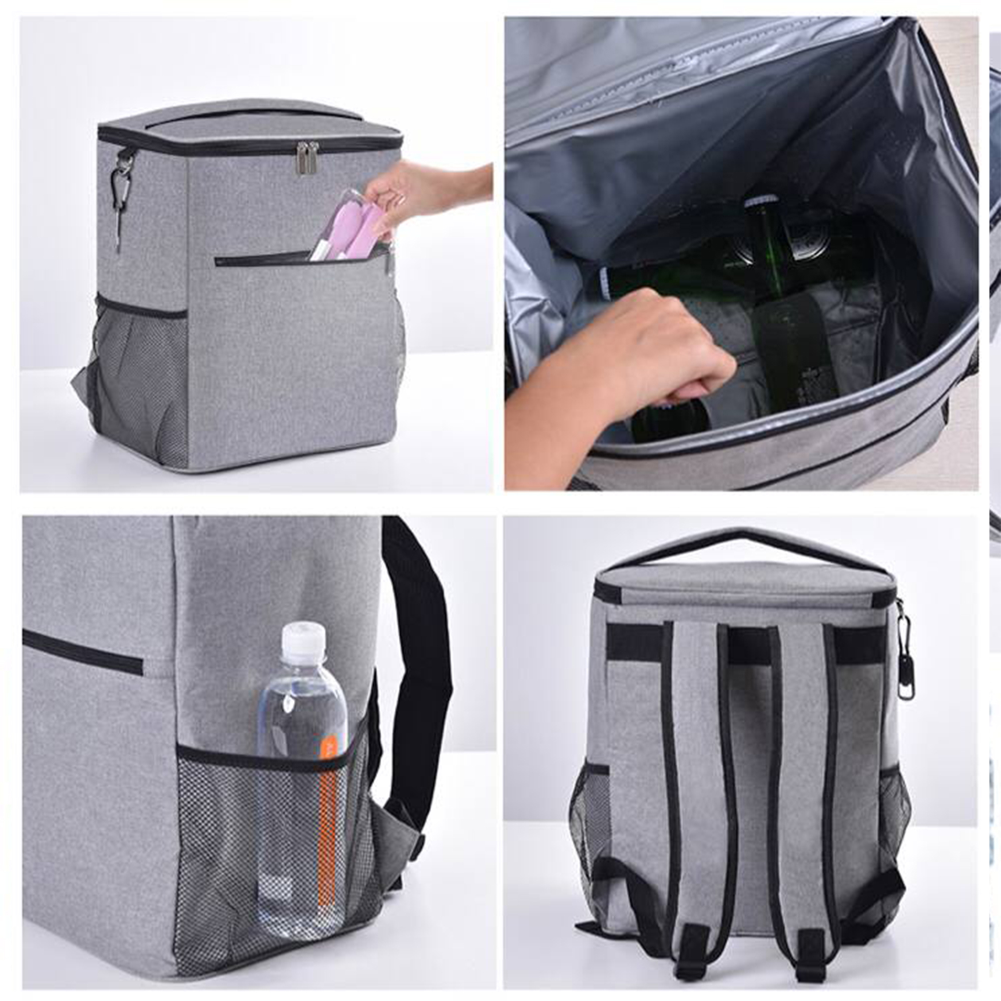 Portable Insulated Outdoor Lunch Backpack  