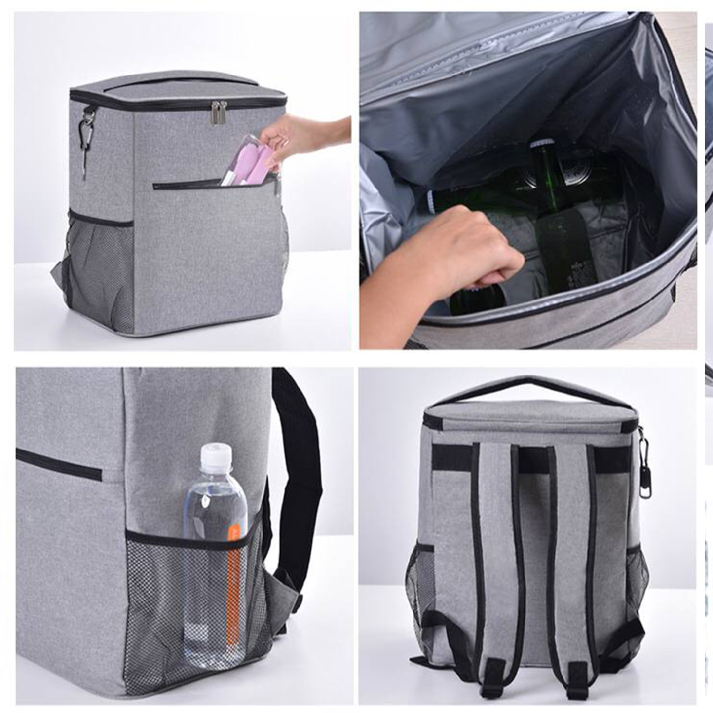 Portable Insulated Outdoor Lunch Backpack  