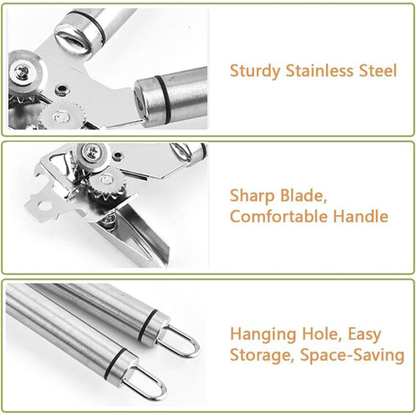 Manual Multi-Function Can Opener 