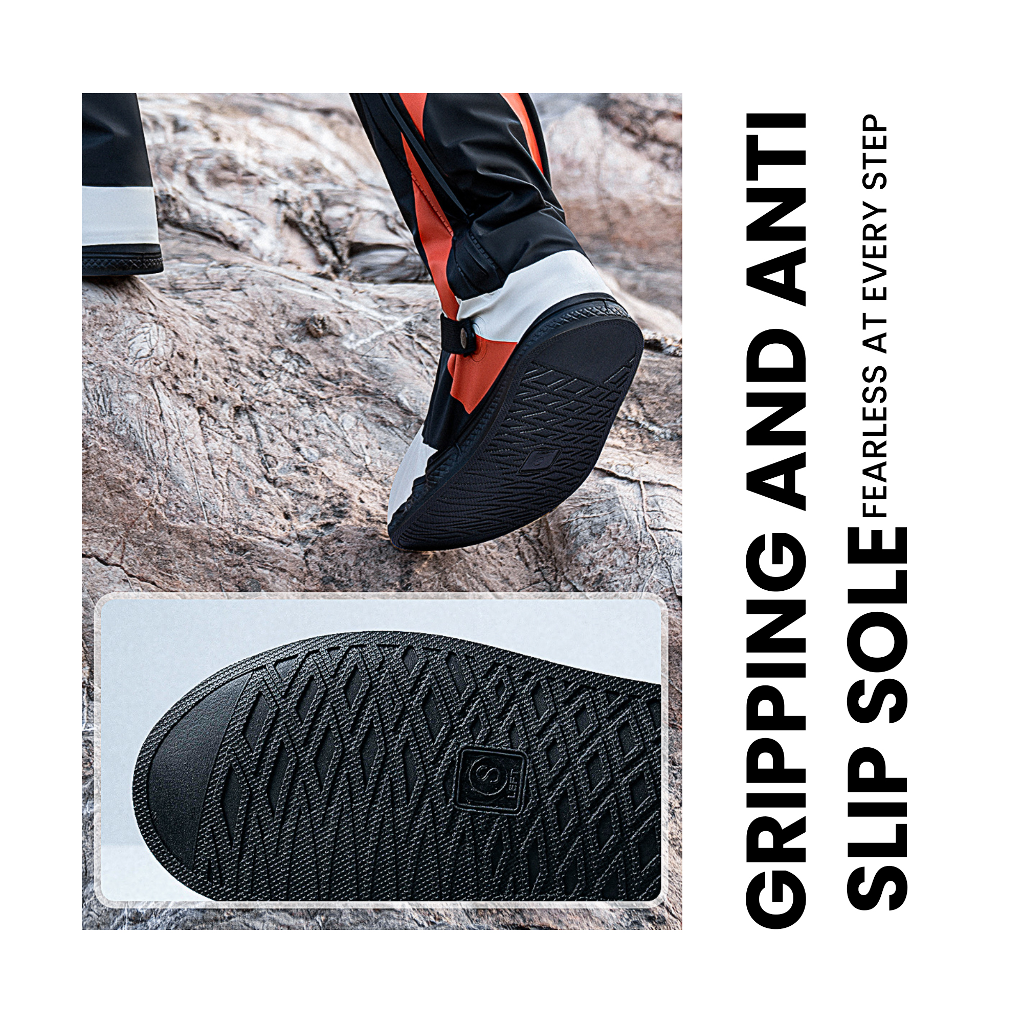 Thickened waterproof Unisex Rain Boot 