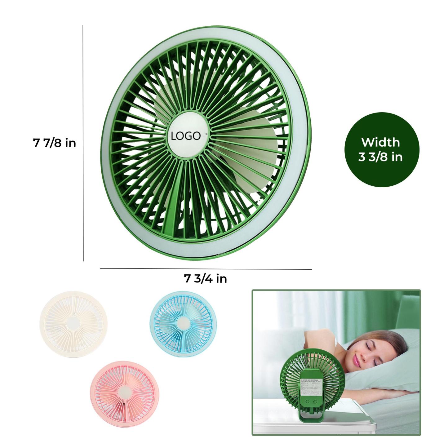LED Hanging Fan with RGB Lighting 7 3/4 " x 3 3/8 " x 7 7/8 "
