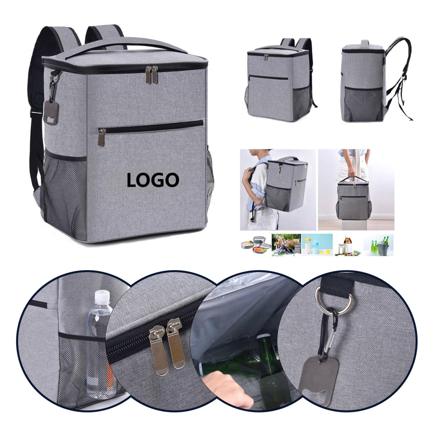 Portable Insulated Outdoor Lunch Backpack  