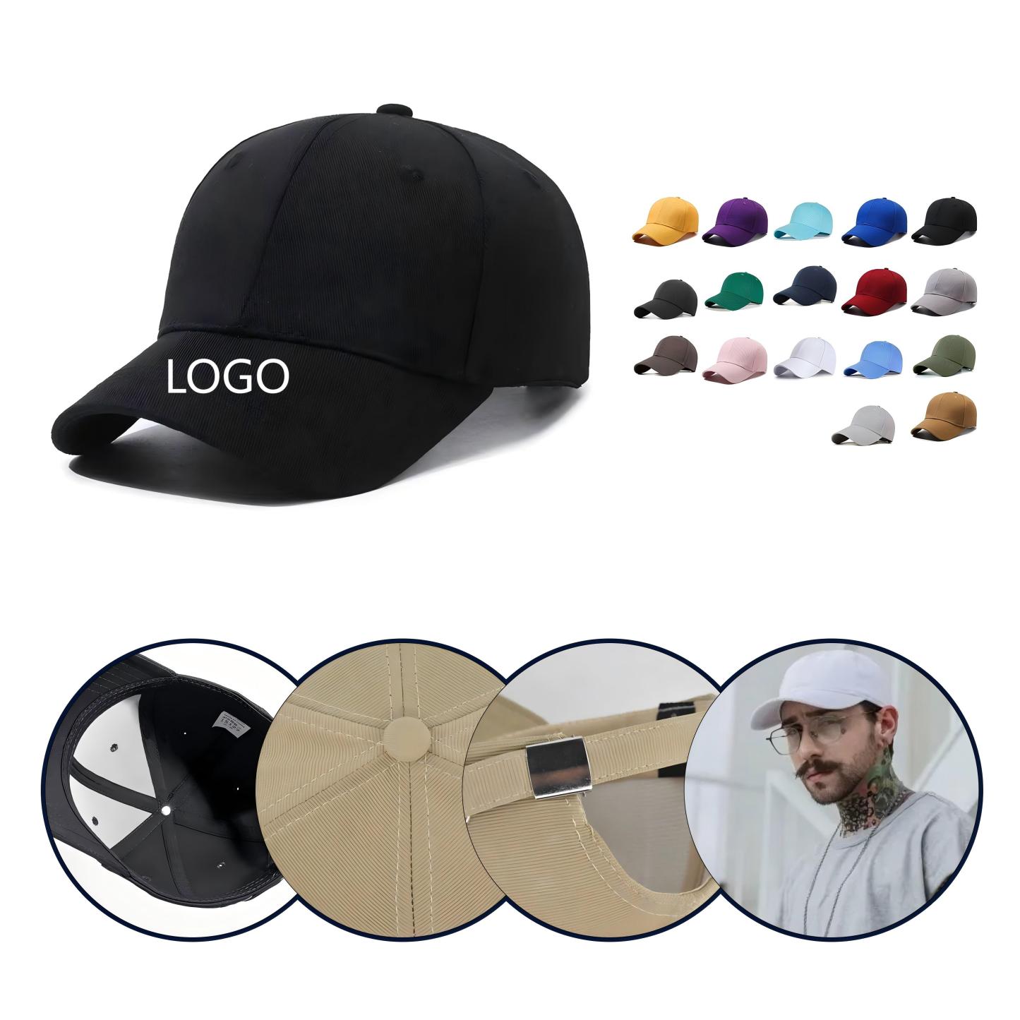 Solid Color Golf Men's Baseball Cap