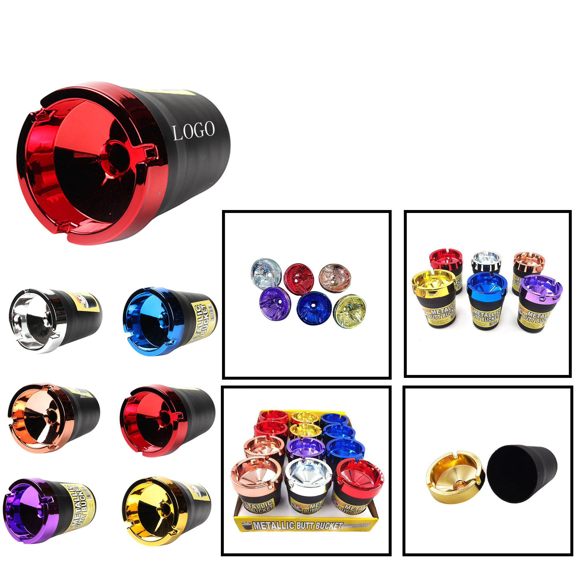 Plastic Vehicle Ashtray.